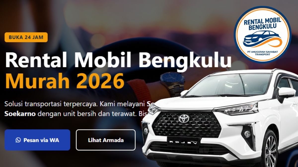 Rental Mobil Bengkulu 24 Jam Terpercaya – Tlp/WA: 0855-5558-7111
